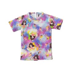 Photo1: Dress: Men's T-Shirt with Foxy-Girls print  / メンズ狐っ娘Tシャツ (1)